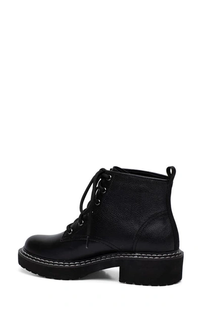 Linea Paolo Thames Leather Boot In Black