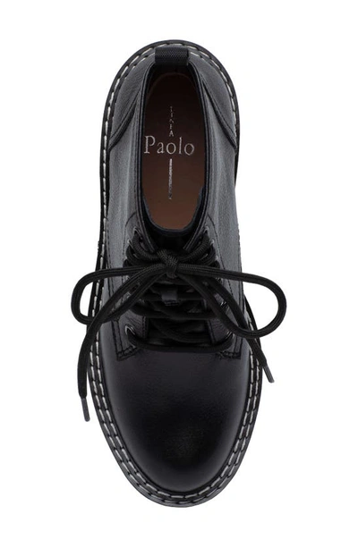 Linea Paolo Thames Leather Boot In Black