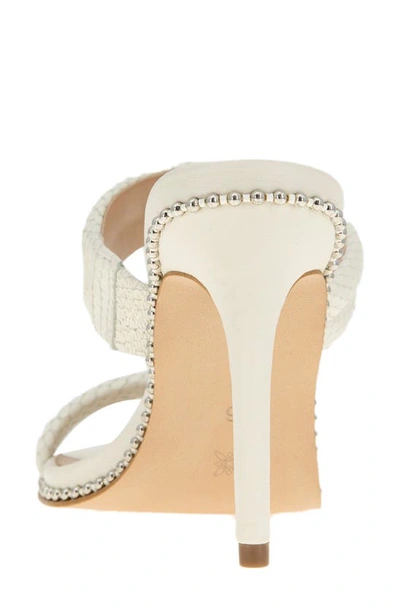 Shop Bcbgeneration Jenni Sandal In Pearl Breach