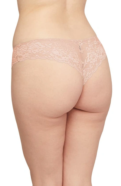 Montelle Intimates Brazilian Lace Panties In Champagne