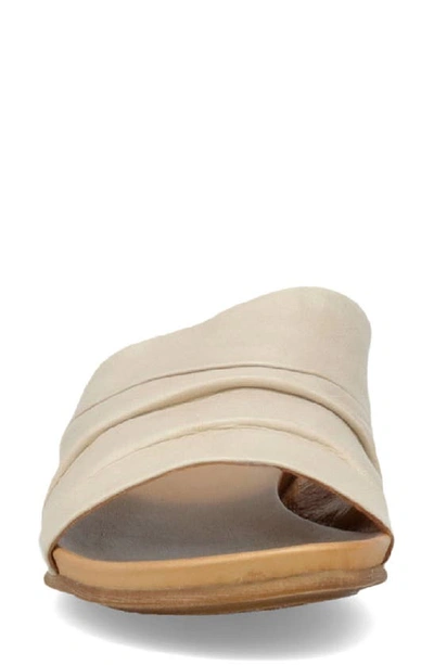 Miz Mooz Aria Slide Sandal In Cream