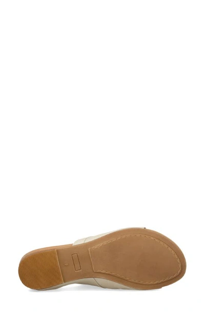 Miz Mooz Aria Slide Sandal In Cream