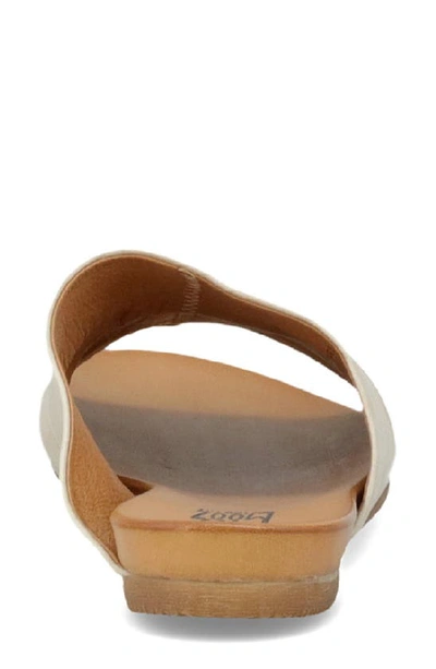 Miz Mooz Aria Slide Sandal In Cream