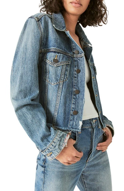 Lucky Brand Lucky Legend Denim Jacket In Land Of The Free