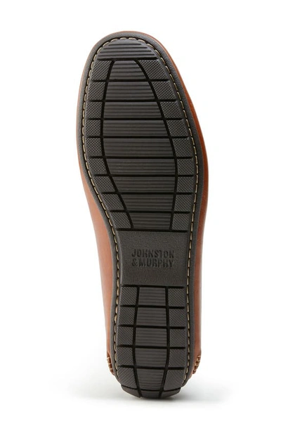Johnston & Murphy Men's Cort Venetian Shoes Men's Shoes In Tan Full Grain