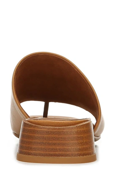Franco Sarto Loran Womens Cushioned Footbed Slip On Heels In Cuoio