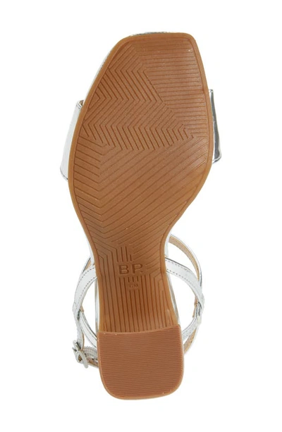 Shop Bp. Larrissa Sandal In Silver Metallic