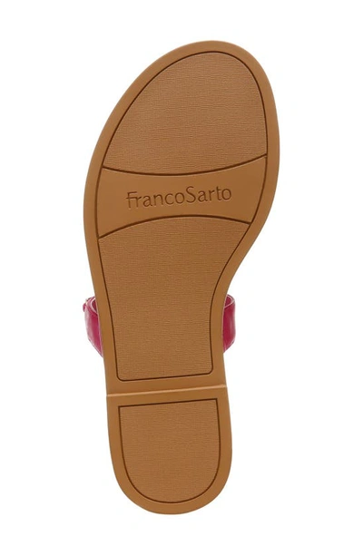 Shop Franco Sarto Jade Toe Loop Sandal In Pink