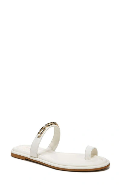 Shop Franco Sarto Jade Toe Loop Sandal In White