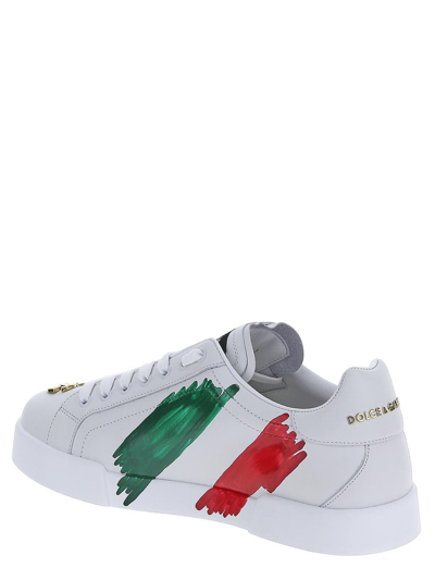 Shop Dolce & Gabbana Italy Sneakers In White