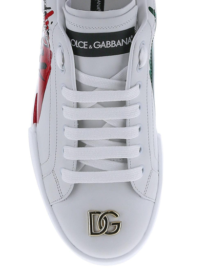 Shop Dolce & Gabbana Italy Sneakers In White