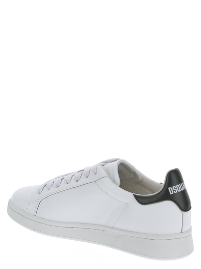 Shop Dsquared2 Maple Leaf Patch Low-top Sneakers In White