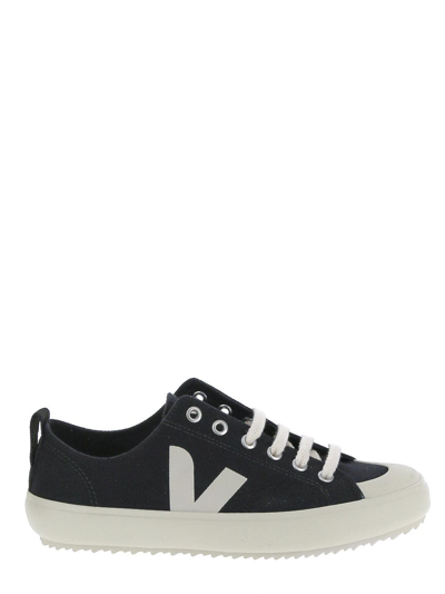 Shop Veja Nova Sneakers In Black