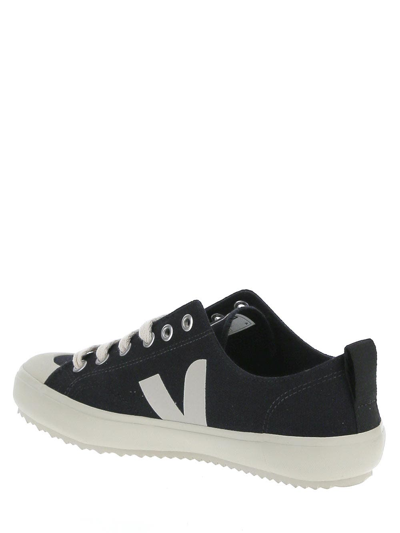 Shop Veja Nova Sneakers In Black