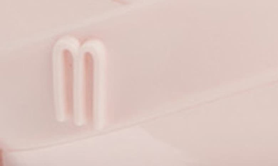 Shop Melissa Harmonic Bow Vi Flip Flop In Pink Heart Glitter Rubber