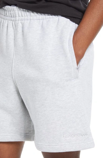 Shop Adidas Originals X Pharrell Williams Unisex Sweat Shorts In Lgreyh