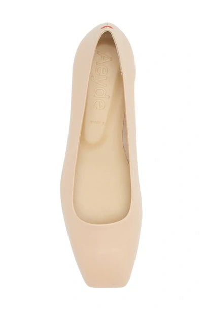 Aeyde Slip-on Ballerina Shoes In Peach