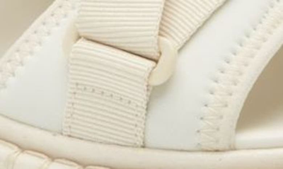 Shop Chloé Lilli Platform Slingback Sandal In White