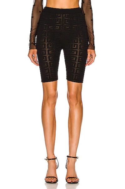 Shop Givenchy Gg Cycling Short In Black