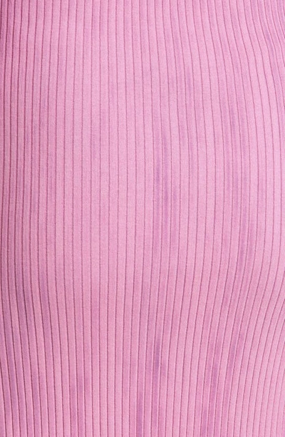 Shop Cotton Citizen The Ibiza Tie Dye Long Sleeve Dress In Lavender Mix