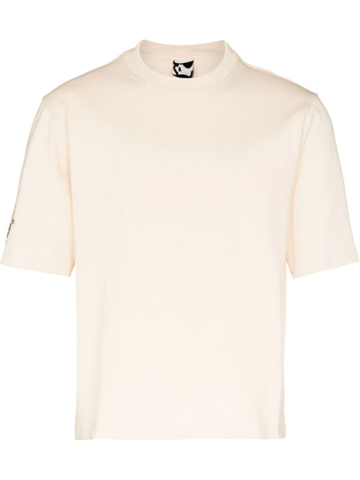 Shop Gr10k Forest Protection Cotton T-shirt In Neutrals