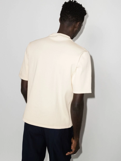 Shop Gr10k Forest Protection Cotton T-shirt In Neutrals