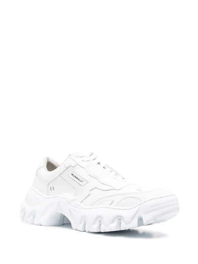 Rombaut White Boccaccio Ii Low-top Sneakers In Weiss