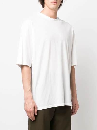 Shop Costumein Relaxed Crew-neck T-shirt In Weiss