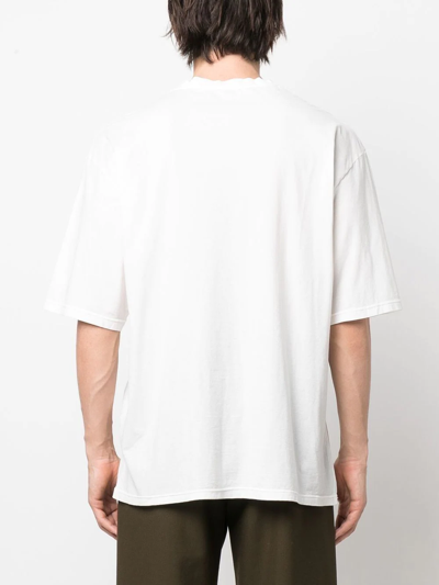 Shop Costumein Relaxed Crew-neck T-shirt In Weiss