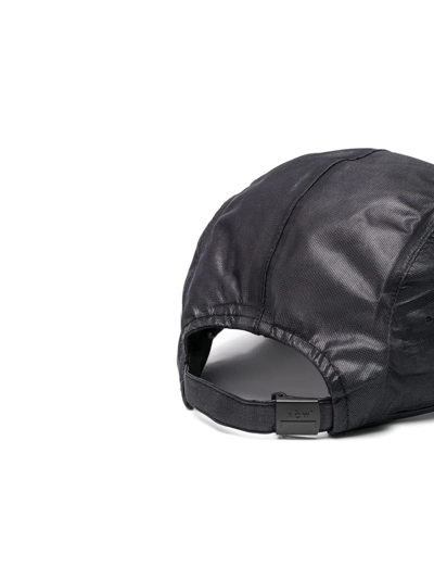 Shop A-cold-wall* Logo Patch Cap In Schwarz