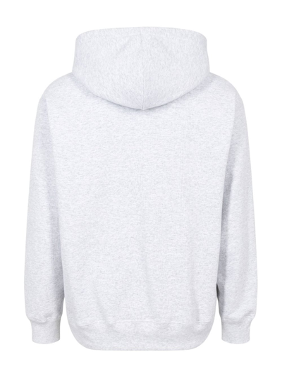 Shop Supreme Bling Box Logo Hoodie In Grau