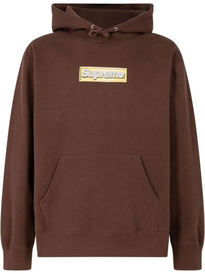 Supreme Bling Box Logo Hooded Sweatshirt
