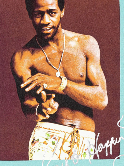 Supreme Al Green Photo-print T-shirt In Blue