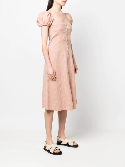 FORTE FORTE PUFF SLEEVE DRESS 