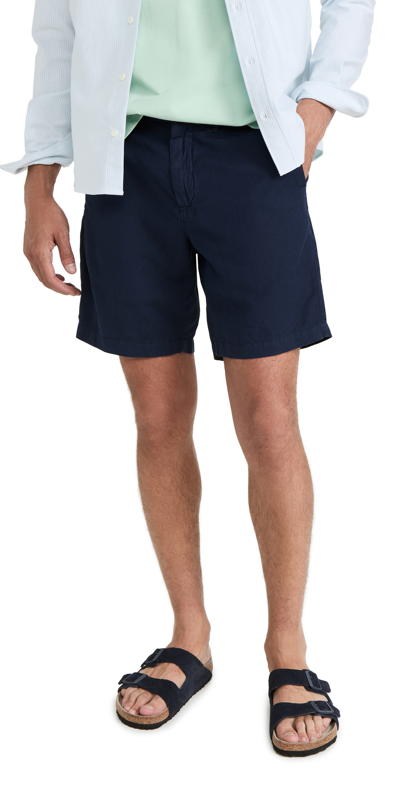 Shop Polo Ralph Lauren Cotton Linen Classic Shorts Classics Navy