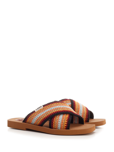 Shop Chloé Women's Multicolor Other Materials Sandals