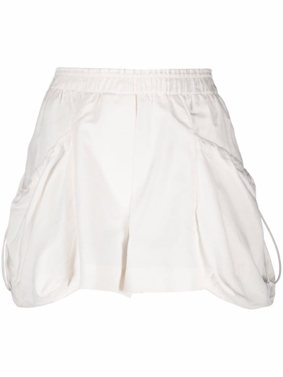 Shop Stella Mccartney Women's White Cotton Shorts