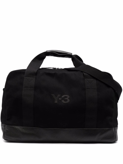 Shop Adidas Y-3 Yohji Yamamoto Men's Black Polyester Travel Bag
