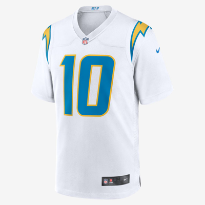 Shop Nike Men's Nfl Los Angeles Chargers (justin Herbert) Game Football Jersey In White
