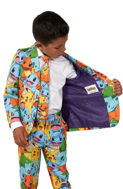 Opposuits Pokémon Two-piece Suit With Tie In Miscellaneous