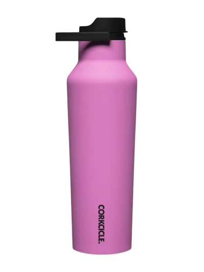 Shop Corkcicle Series A Stainless Steel Sport Canteen In Fuschia