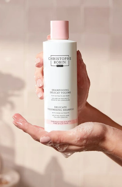 Shop Christophe Robin Delicate Volumizing Shampoo With Rose Extracts