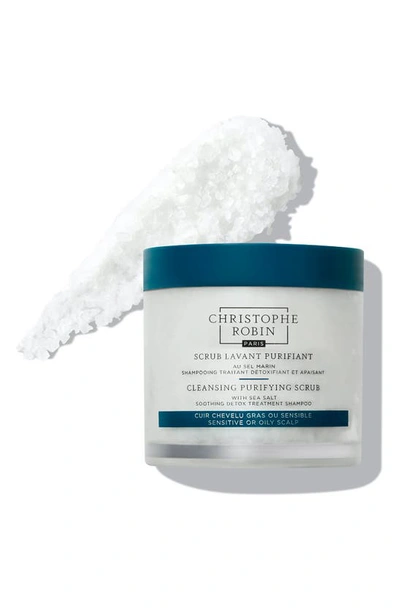 Shop Christophe Robin Cleansing Purifying Scrub With Sea Salt