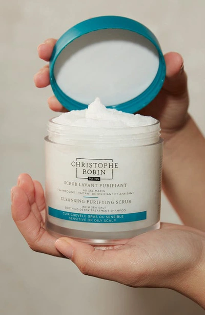 Shop Christophe Robin Cleansing Purifying Scrub With Sea Salt