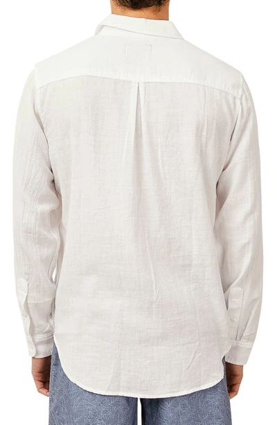 Shop Rails Wyatt Relaxed Fit Solid Button-up Shirt In White