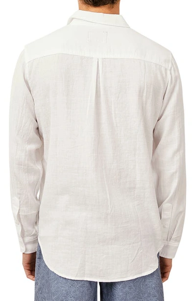 Rails Wyatt Regular Fit Button-down Shirt In White