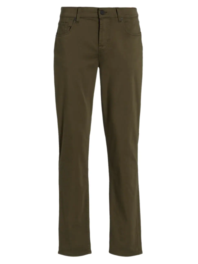 Shop 7 For All Mankind Slim-fit Tapered Army Pants In Emerald Green
