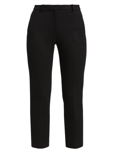 Shop Theory Women's Treeca Slim-fit Pants In Black