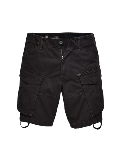 Shop G-star Raw Rovic Zip 3d Cargo Shorts In Black