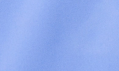 Shop Cece Three-quarter Sleeve Twill Blazer In Blue Jay